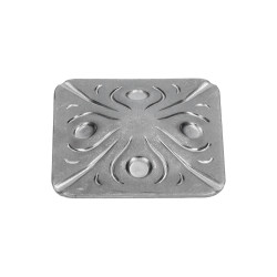 Pätka 3D, 76x76x2mm, výška 7mm, výlisok Pätka 3D, 76x76x2mm, výška 7mm, výlisok